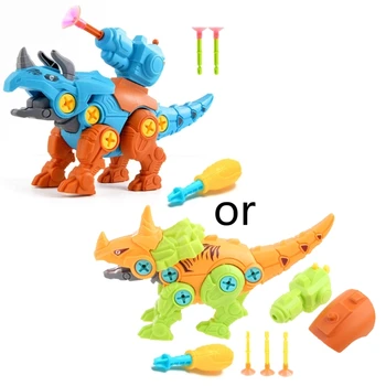 4XBD 3D динозавър в събирането, играчката 