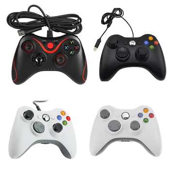 Кабелен USB геймпад, детска химикалка, на гейм контролер, джойстик, геймпад за Microsoft Xbox 360 и Xbox 360 Slim PC, Windows Game Control