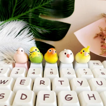 Капачка за ключове OEM Cherry PBT parrot keyhat bird Keycaps за механична клавиатура keycap креативен подарък за рождения ден на една птица