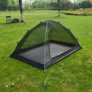 Сверхлегкая mosquito net за палатка за 2-ма души, преносима туризъм mosquito net за палатка