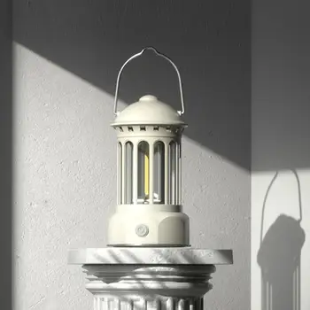 1 Комплект Ретро фенер с дълъг живот, защита за очите, Акумулаторна лампа за палатка, улично осветление за къмпинг COB