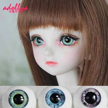 Adollya Акрилни Пластмасови Аксесоари за Кукли ръчно изработени 1/3 1/4 1/6 SD Реалистични Очи за кукли BJD 14 мм 16 мм 18 мм Очи за кукли