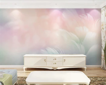 beibehang 3d тапети, модерен минималистичен светъл луксозен ТЕЛЕВИЗИЯ-на фона на тапети, красиво перо, каменна стена, стенни рисувани в хола