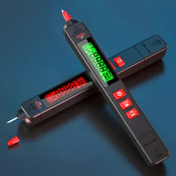 BSIDE Z1 LCD Дигитален Тестер Smart Pen Type Voltage Детектор 2000 Броя Постоянно/Променливо Напрежение Честота на Резистентност NCV Извърши Проверка на