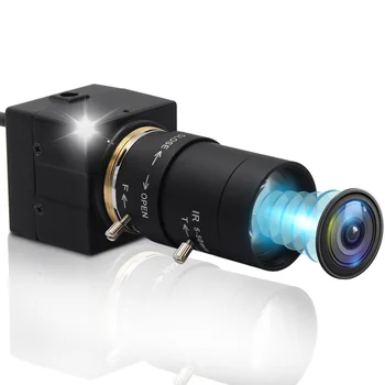 ELP 8MP USB Уеб камера с Висока Резолюция IMX179 Уеб камера За Заснемане на Документи, Помещение за Машинно Зрение за Android, Linux Windows, MAC
