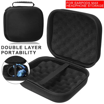 MAYITR, 1 бр., висококачествена кутия за съхранение на слушалки, преносими устойчив на удари калъф за слушалки за A-irpods Max