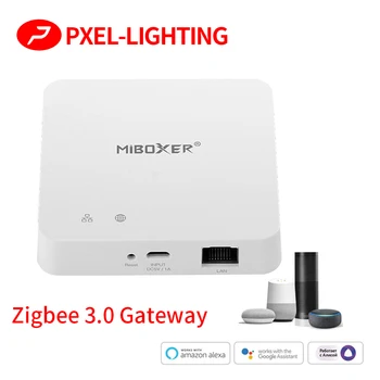 Miboxer Zigbee 3.0 кабелна портал ZB-Box2 WiFi Smart Controller поддръжка на гласово управление на приложенията за онлайн ъпгрейд