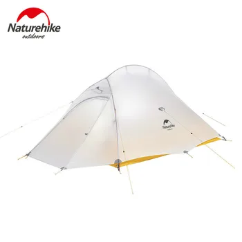 Naturehike Нова Актуализация Cloud UP 2 Сверхлегкая Палатка 10Г Найлон Силикон Преносими Самостоячие Палатки За нощуване На Открито С Безплатен Мат
