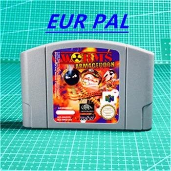 Worms Armageddon за 64-битова конзола EUR PAL N64