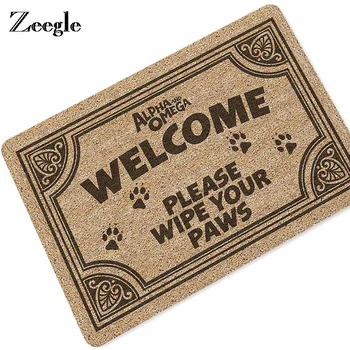 Zeegle Welcome подложка за антре, подложка за подови настилки, килим за баня, с подложка за баня, подложки, подложка за входната врата, декорация на дома