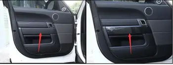 въглеродни влакна за Land rover Range rover Sport RR Sport 2014-2018 ABS пластмаса Довършителни вътрешни врати, панел, хастар 4 бр.