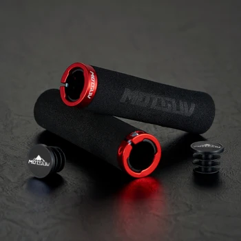 Губчатые МТБ-химикалки MOTSUV с пылезащитной запушалка, Ultralight калъф за каране на волана, устойчива на плъзгане Удобна Велосипедна дръжка, Аксесоари за колоездене от сплав