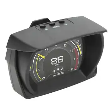 Датчик за нивото на наклона на HUD Дефектни GPS УниверсальныйЖКэкран 3 в предното стъкло, Сменяем и сценичен HUD дисплея за автомобили suv RVS