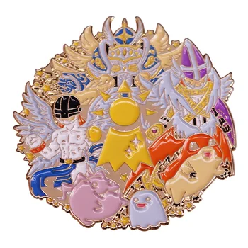 Детска Анимация Digimon Adventure Игли Метална Брошка Икона Модни бижута Дрехи, Шапка, Раница Аксесоари Подаръци