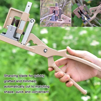 Домакински градински инструмент за присаждане на клони от овощни дървета с диаметър не повече от 20 мм, професионални ножици за подстригване, практично режещо устройство