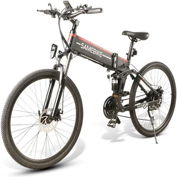 Електрически велосипед за възрастни, Сгъваем, електрически и планински велосипеди за възрастни и 26-инчов электровелосипед мощност 500 Вата с професионален двигател Shimano 7 скоростни кутия