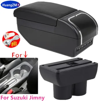 За Suzuki Jimny 2007-2020 Отточна тръба на шарнирна връзка подлакътник кутия централна магазин за Съхранение на интериора на автомобила-стайлинг