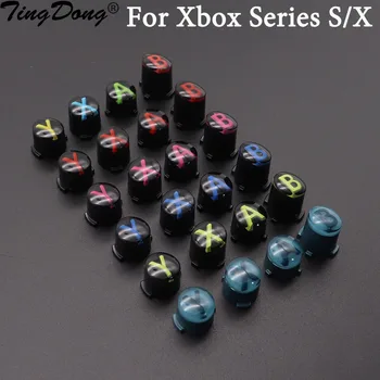 Замяна бутон за контролера на Xbox X series/S ABXY Бутон за стартиране на обратна синхронизация на комплект за Преглед на меню Бутон за споделяне