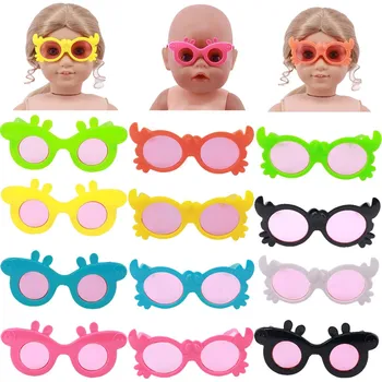 Кукла играчка Слънчеви очила мультяшные очила и аксесоари, подходящи за 18-инчов американец за момичета и 43-centimetric на детето, нова кукла-реборн, подарък поколение Zaps 