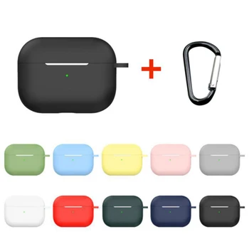 Меки силиконови слушалки защитен калъф за Apple Airpods Pro 1 калъф Безжични слушалки, аксесоари за air шушулките Pro 1 калъф