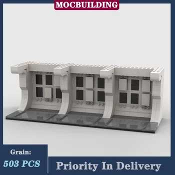 Модел коридори на космическите войни Градивен елемент на Модулен монтаж на MOC Movie Collection Series Играчка за подарък