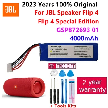 Оригинален Нов Батерия 3,7 4000 ма GSP872693 01 Акумулаторна Батерия за JBL Speaker Flip 4, Flip 4 Special Edition Bateria
