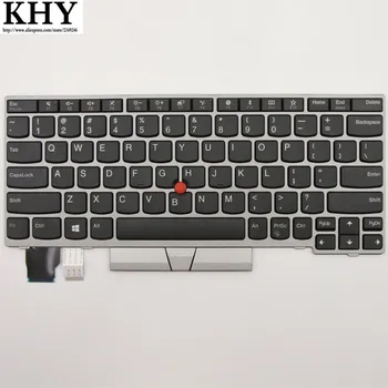 Оригиналната клавиатура SV US за ThinkPad L13 Gen1, L13 Yoga Gen1, fru 01YP880 01YP800 Сребриста клавиатура