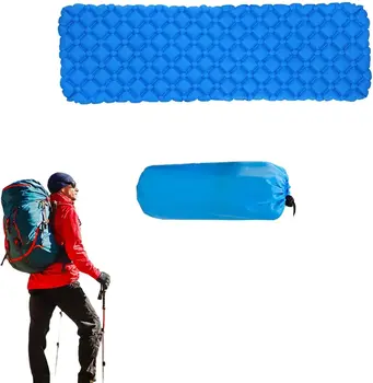 Подложка за спане, подложка за разходки - Подложка за къмпинг с чанта за носене, компактни за лесен надуваем матрак