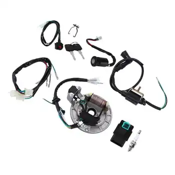 Прекъсвач за изключване на кабели, лесна инсталация, статор магнито, свещи CDI кутия за 50cc ‑140cc стартов байк Dirt Pit Bike ATV