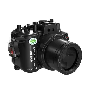 Професионален Водоустойчив корпус за гмуркане Seafrogs за Canon EOS R6, с обектив 16-35 мм 60 мм 24-105 мм 100 мм