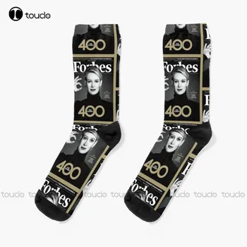 Чорапи Elizabeth Holmes Theranos, памучни Чорапи за жените, Персонални Унисекс Чорапи за възрастни, юноши и младежи, дигитален печат 360 °